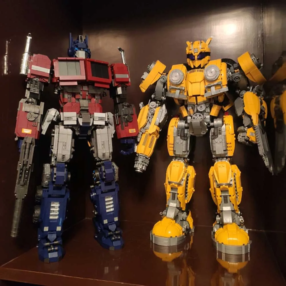 Креативная серия Optimus Toys Prime модель-трансформер строительные блоки робот