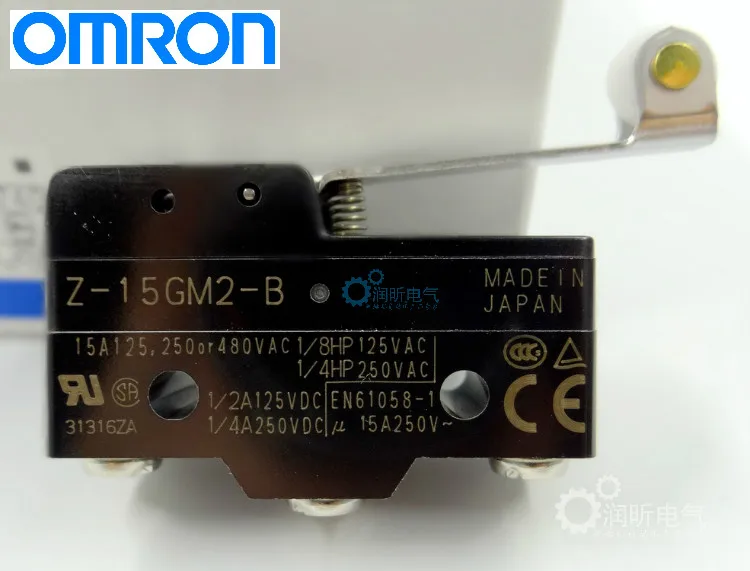 

Omron микро переключатель лифт лимит Z-15GQ22A55-B5V японский оригинальный Z15GQ22A55B5V Бесплатная доставка