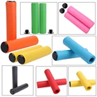 Велосипедные ручки, сверхлегкие ручки из силиконового материала, высокая плотность, ручки для горного велосипеда, противоскользящие велосипедные ручки, запчасти для велосипеда