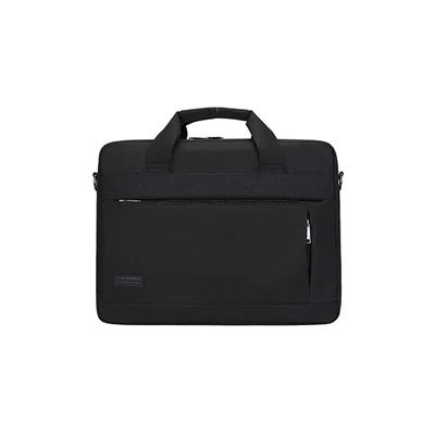Black(14inch ) Модная вместительная сумка для ноутбука для мужчин и женщин, дорожный портфель, деловая сумка для ноутбука 14 15 дюймов Macbook Pro PC - Цвет: Black(14inch )