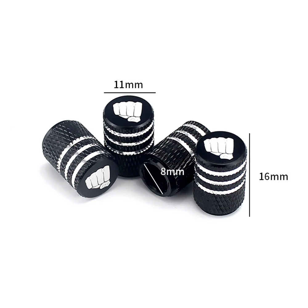 DSYCAR 4 шт./компл. кулак Стиль шин вентиль крышка автомобиля Грузовой автомобиль