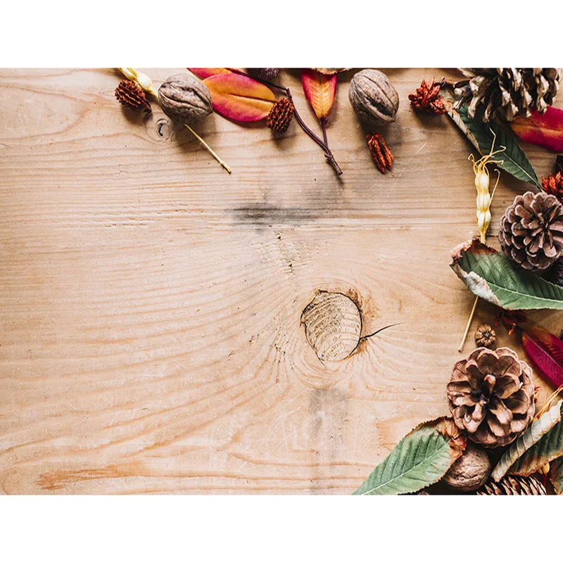 

ZHISUXI Vinyl Custom Photography Backdrops scenery Flower and Wooden Planks Photography Background 191020-21-22-04