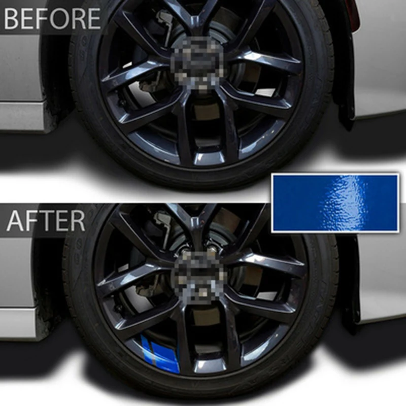 8 шт. светоотражающие виниловые наклейки на обод колеса автомобиля размер 16-21