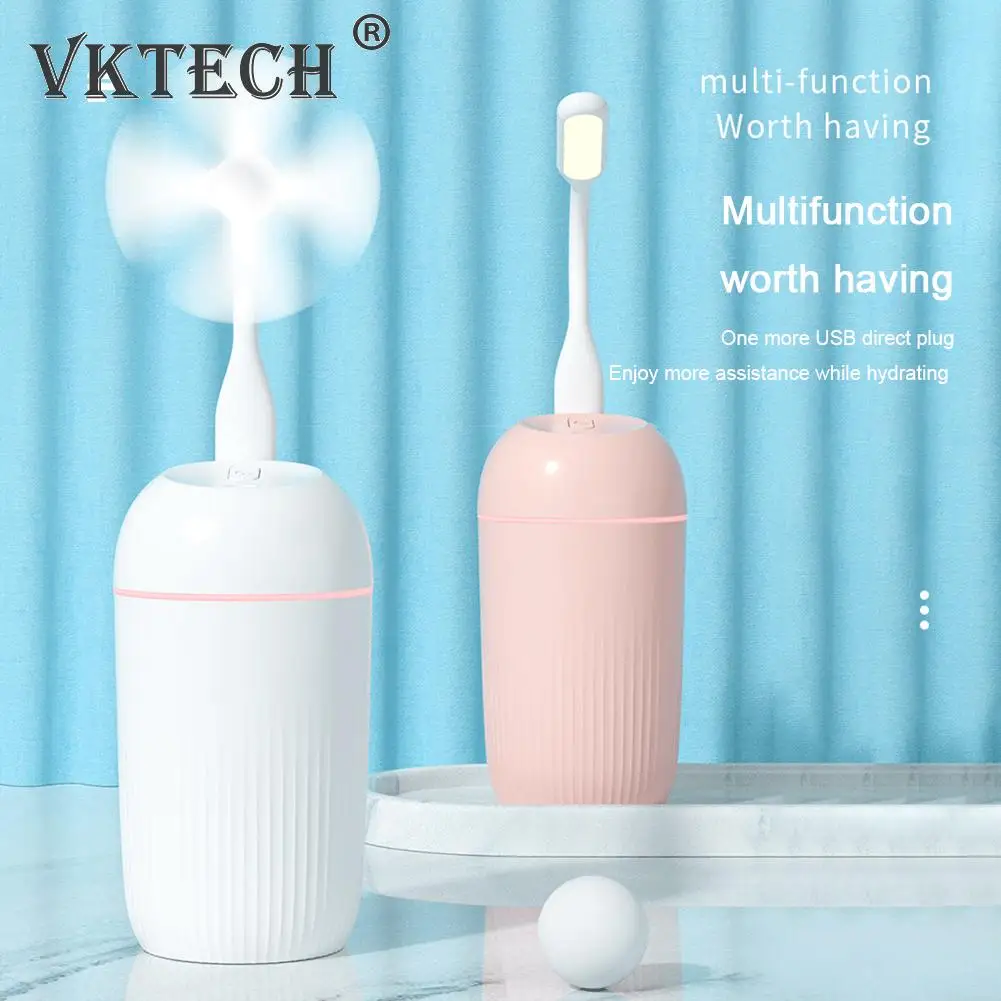 Multifunction USB Charging Air Humidifier Mini Ultrasonic Home Mist Maker Sprayer Automatic Shutdown Bedroom Purifier | Дом и сад