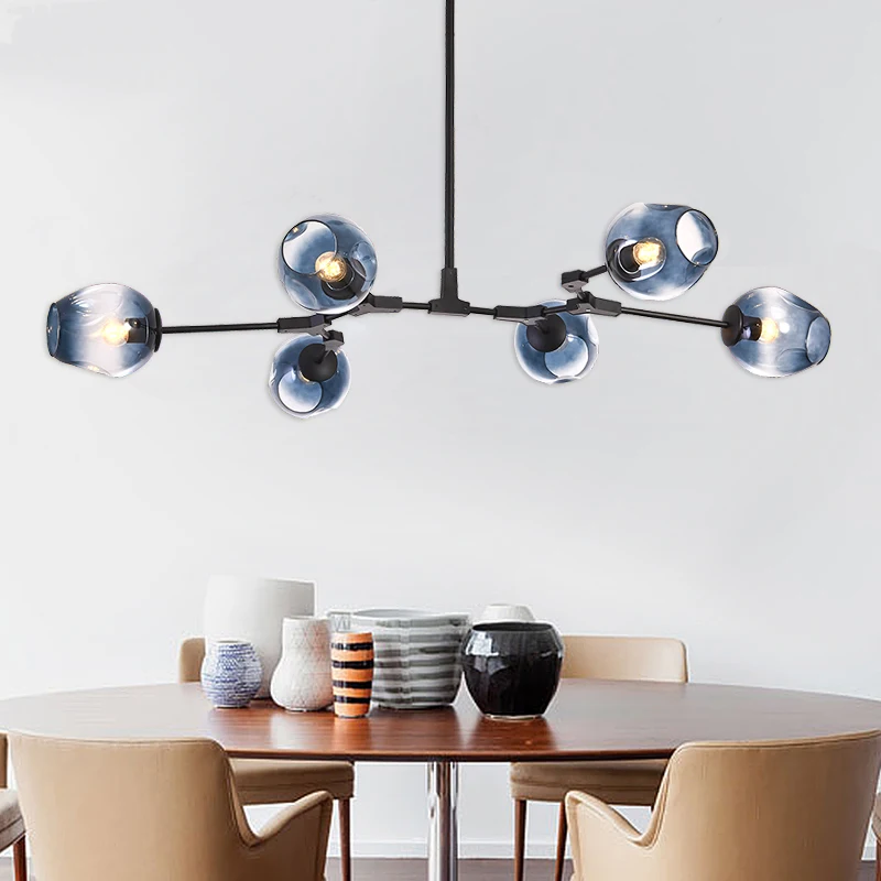 

MDWELL Nordic lamp Ceiling Lights for living room lights Retro Loft vintage Hanging Suspension luminaire led light ceiling Lamp