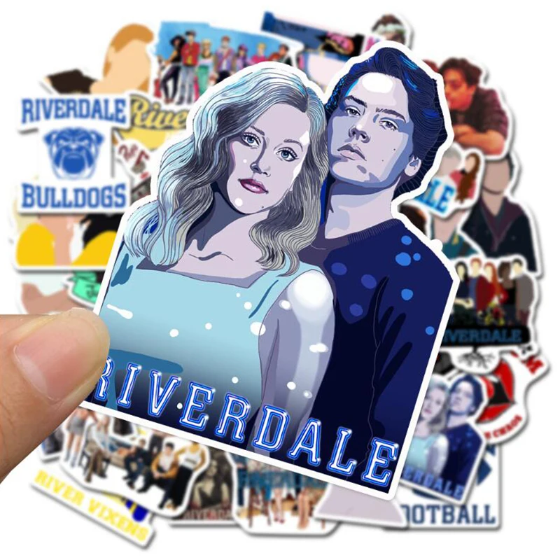 LL-061# 50/pcs American drama Riverdale PVC Personalized cartoon graffiti sticker Wall Bike Phone Sliding Plate Graffiti Styling | Дом и сад