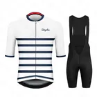 Новый летний велосипедный костюм Ralvpha 2020, одежда для дорожного велосипеда, мужские профессиональные шорты, нагрудник, футболка из Джерси для горного велосипеда, комплект для велоспорта