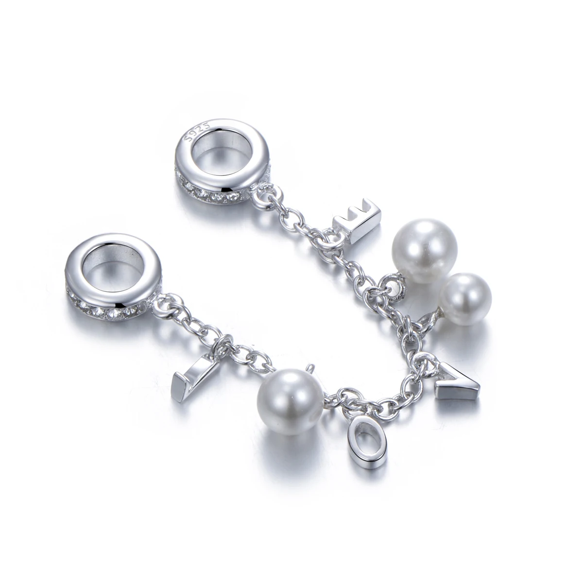 

Бусина-Шарм Gw, из натурального серебра 925 пробы, A010H50