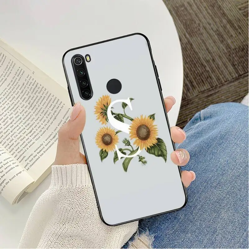 

Letter rose Phone Case For Redmi note 8Pro 8T 6Pro 6A 9 Redmi 8 7 7A note 5 5A note 7 case
