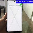 Оригинальный AMOLED NOTE 10 PLUS точка рамка для Samsung Galaxy Note10 plus N975 N975F ЖК-дисплей сенсорный экран в сборе Замена