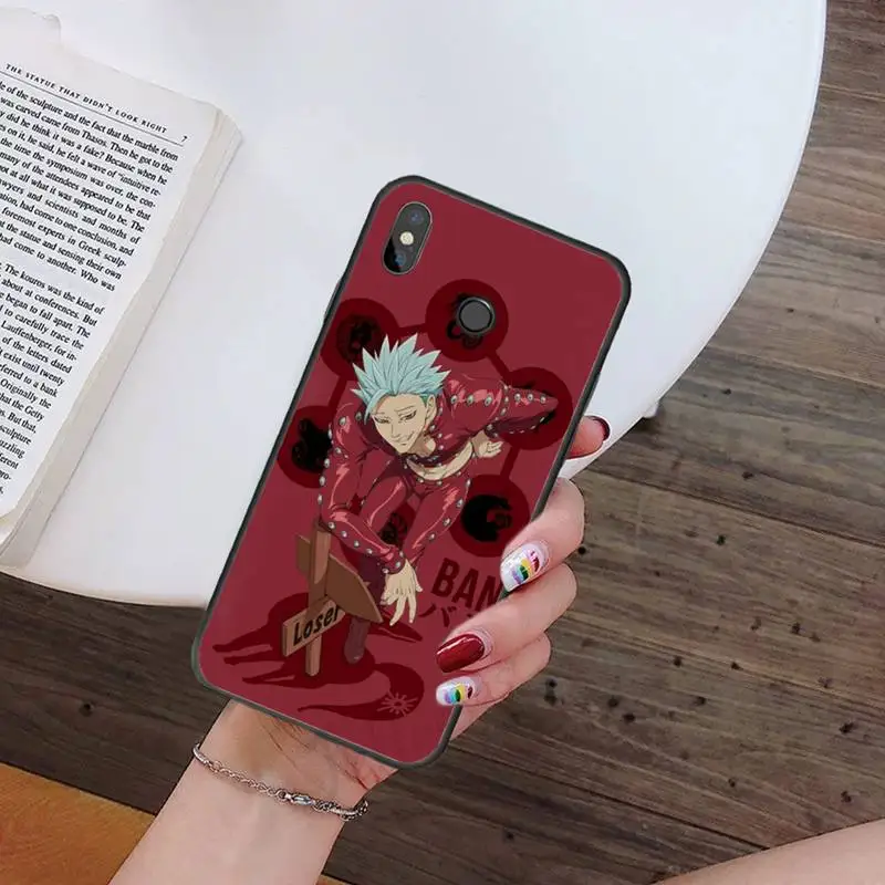 

The Seven Deadly Sins Phone Case For Xiaomi Redmi 7 9t 9se k20 mi8 max3 lite 9 note 8 9s 10 pro Soft Silicone Shell Cover Funda
