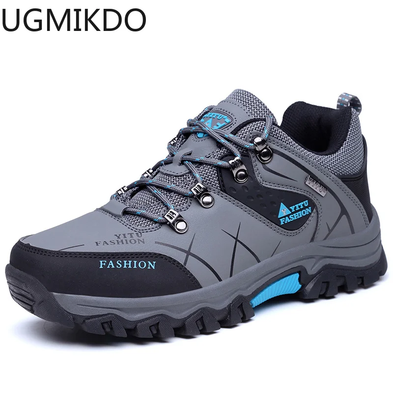 

Men Hiking Shoes Outdoor MeHigh Quality Sport Trekking Mountain Boots Sneaker Waterproof Climbing Athletic Shoes