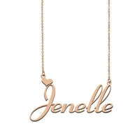 jenelle name necklace custom name necklace for women girls best friends birthday wedding christmas mother days gift