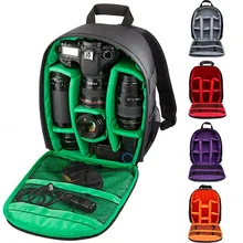 Outdoor Multi-function Shockproof Camera Backpack Waterproof SLR Backpack Digital Camera Bag for Nikon  SLR Camera Lens Bag