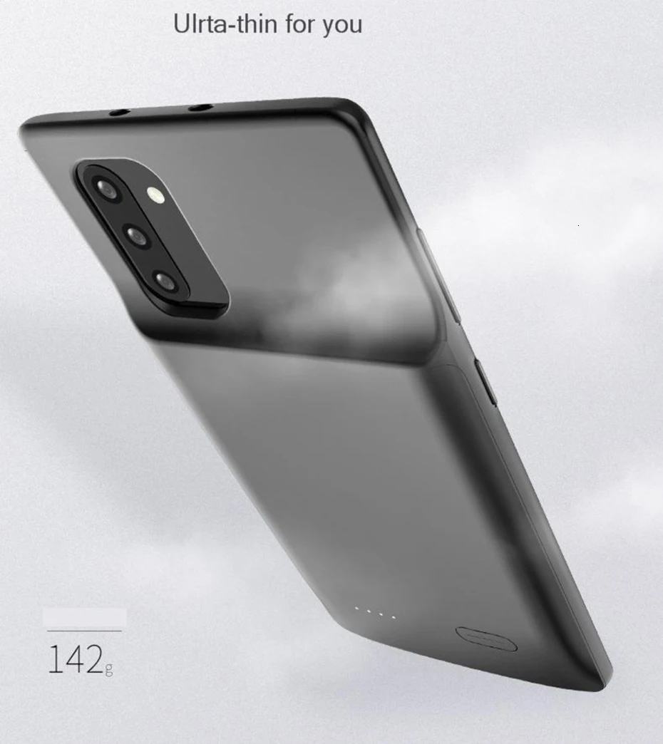 6000 мАч чехол для зарядного устройства для samsung Galaxy Note 10 10 Plus ультра тонкий чехол для аккумулятора s power Bank чехол для зарядного устройства