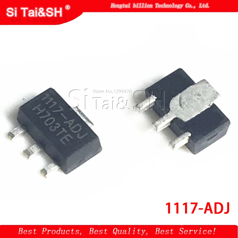 20 шт AMS1117 ADJ 1117 SOT89| |