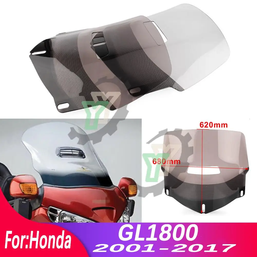 

GL 1800 Cafe racer Motorcycle Accessories Windshield Motorbike Windscree Wind Deflector For Honda Gold Wing GL1800 2001-2017