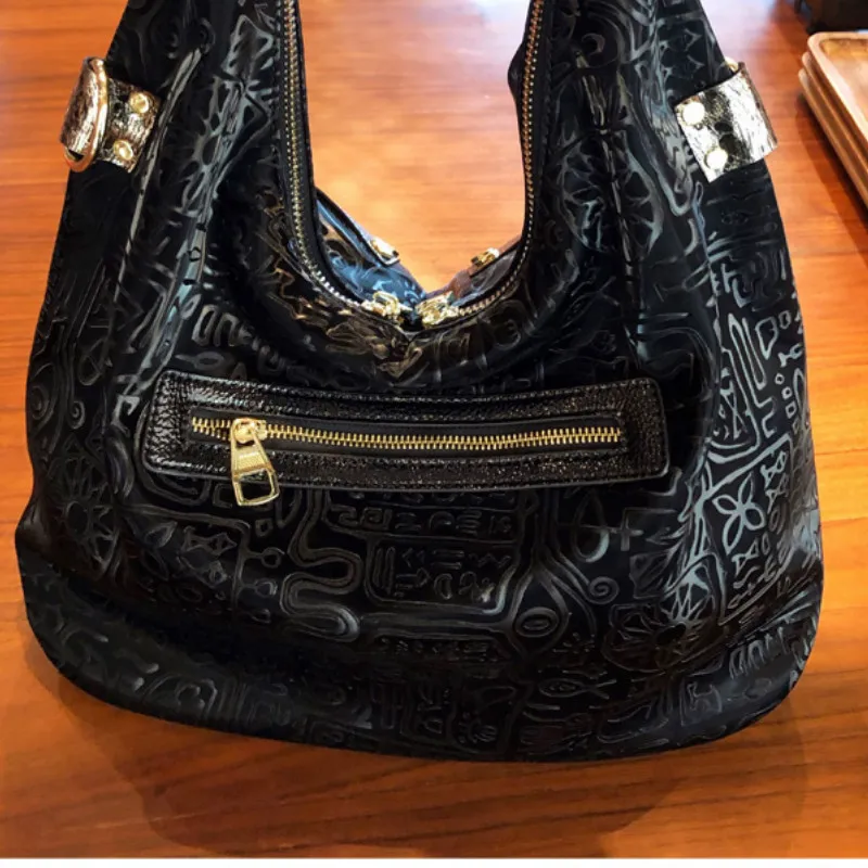 

Fashion Purse Vintage Large Bags for Women Over Shoulder Handbag Tote Luxury Hobos Ladies Designer Satches