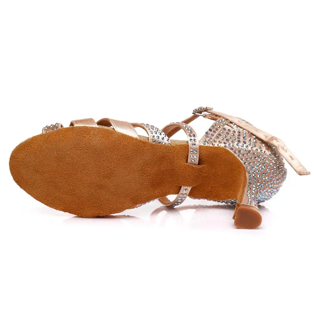 Танцевальная обувь для латинских танцев Новинка Женская танцевальная девушек