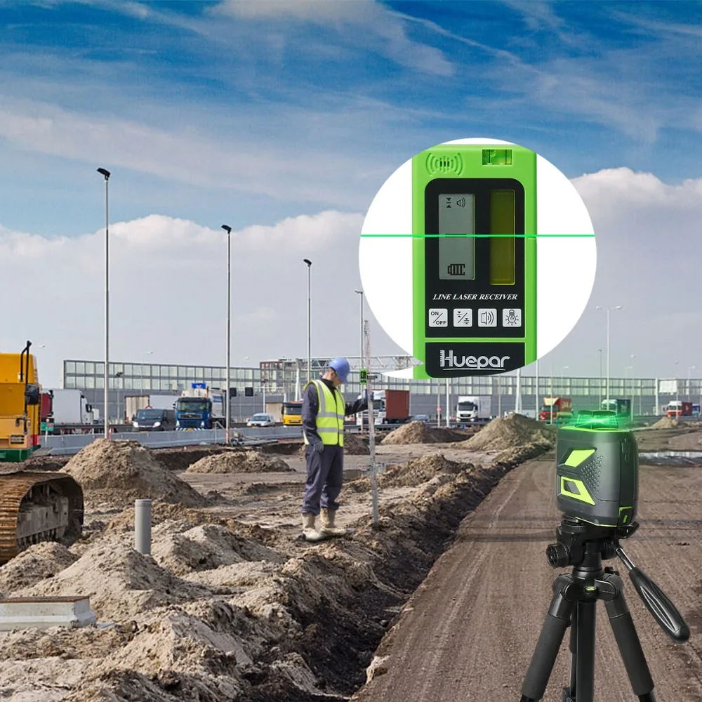 Самонивелирующийся лазерный уровень Huepar