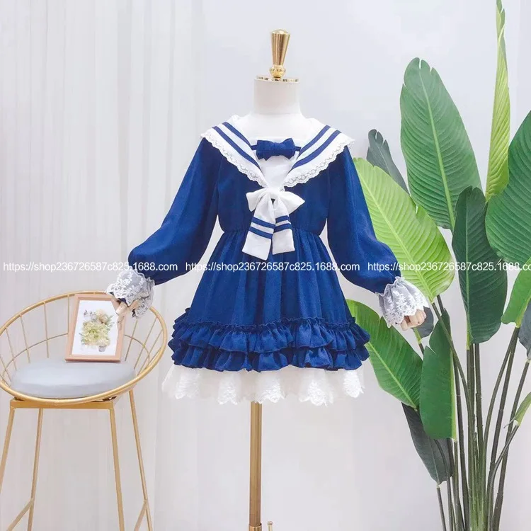 Детское платье Новинка осени 2019 женское Jun wind японское для девочек | Детская