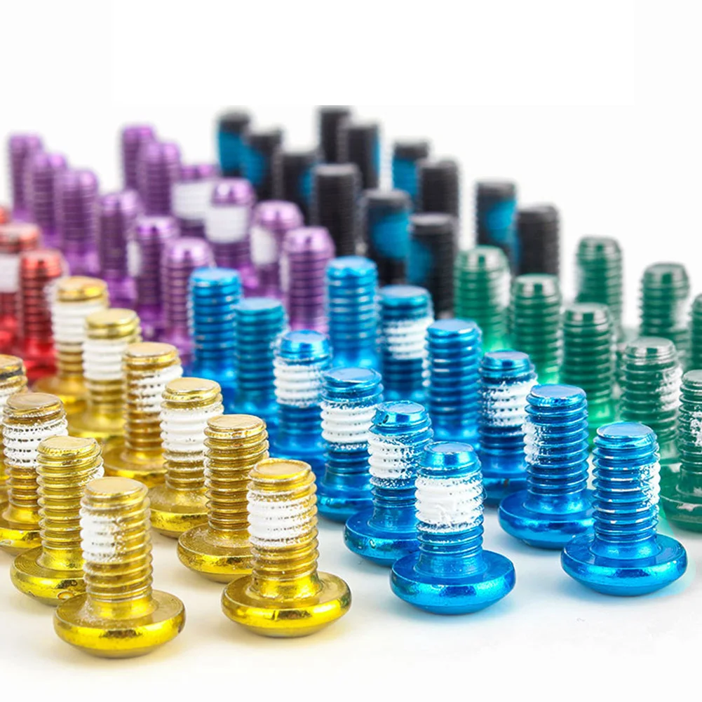 12PCS Colorful Bicycle Disc Brake Rotor Torx Bolts T25 M5 X 9mm MTB Mountain Bike Disc Fixing Screws Cycling Bike Accessories