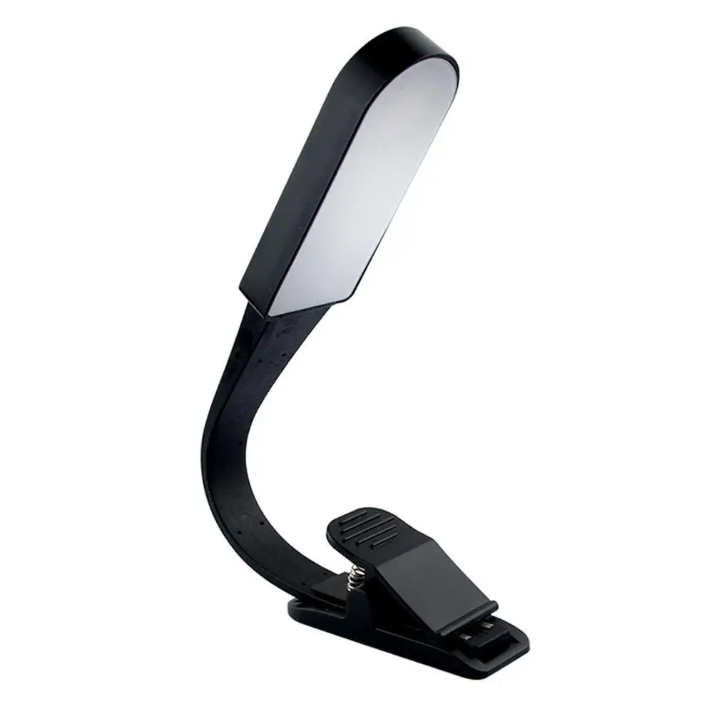 

1PC Led Book Light Mini Clip-On Flexible Bright LED Light Book For Travel Lamp Book Reading Bedroom Reader Lamp F6U0