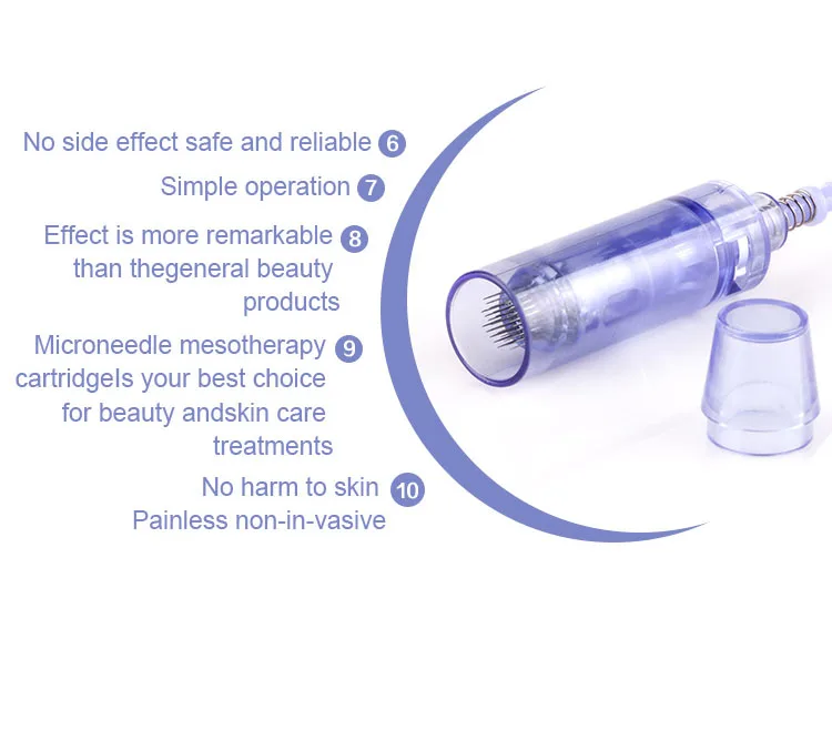 

Dr Pen A1 Needles, 100pcs Electric Derma Pen Needle 9/ 12/ 36/ 42/ Nano Cartridges Bayonet For Ultima A1 Tattoo Micro Needles