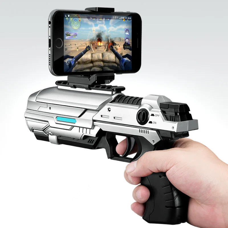 TXD-306 AR игрушечный пистолет мобильный телефон смарт-голубой зуб 4D тело смысл