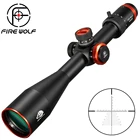 Охотничий оптический прицел FIRE WOLF QZ 6-24X50 FFP, снайперский прицел, тактические аксессуары для страйкбола, точечный прицел для винтовки