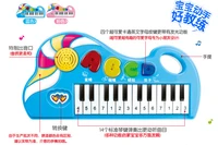children keyboard microphone girls toy baby piano music child gifts for infants and young electronic plastic key type 2021