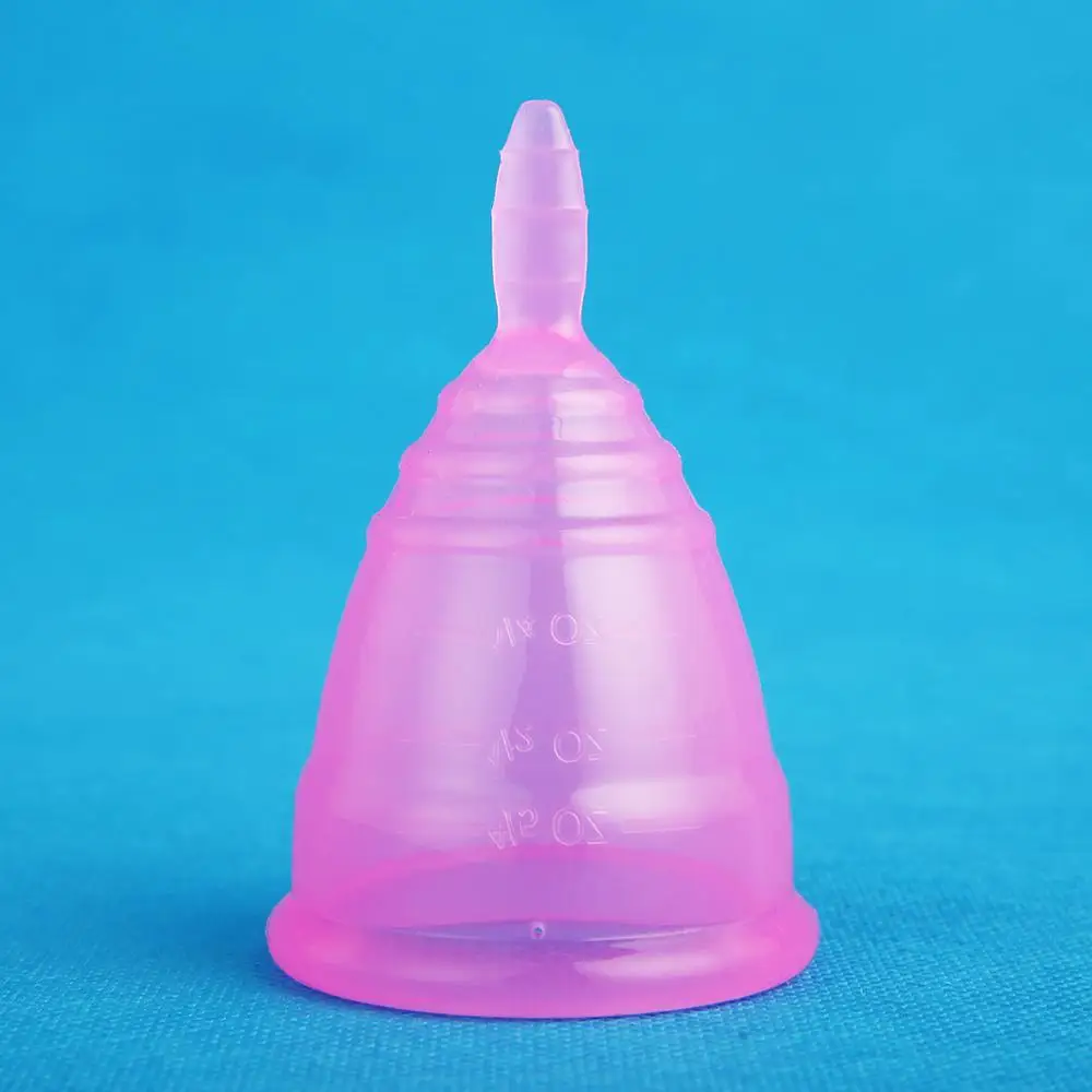 Рождественский подарок Женская менструальная чаша из медицинского силикона для