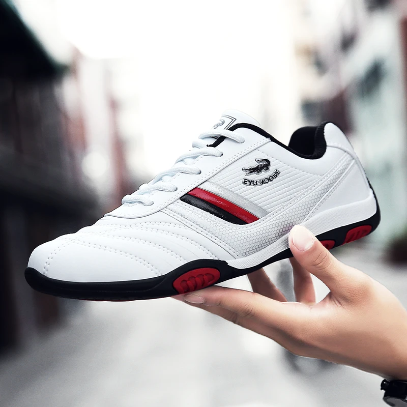 Мужские кроссовки для бега из ПУ кожи дизайнерские спортивная обувь роскошная