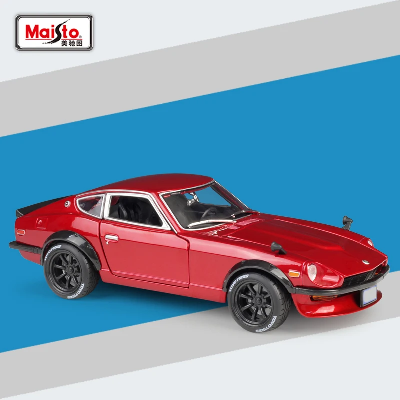 Maisto 1:18 1971 Datsun 240Z машина под давлением для nissan красная машина под давлением Коллекционная модель автомобиля игрушки Детские игрушки Подарки