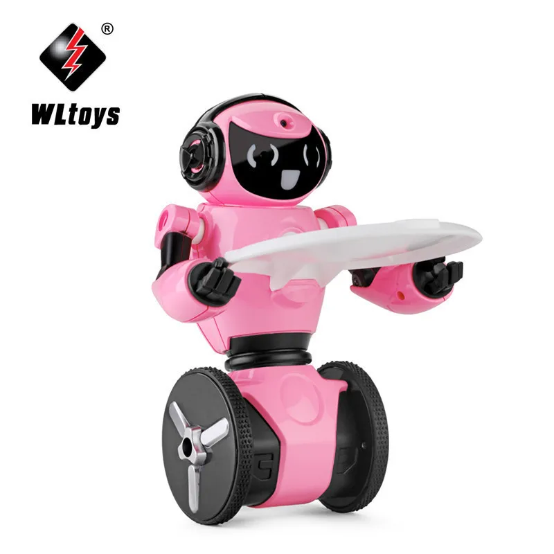 WLtoys F4 WIFI Camera Intelligent Balance RC Robot APP Control Toys for Children Kids Christmas Gift Present VS R1 R2 R3 | Игрушки и