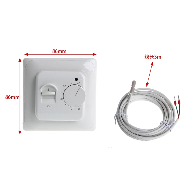 Термостат для теплого пола контроллер температуры воздуха переключатель 16 А 220 В
