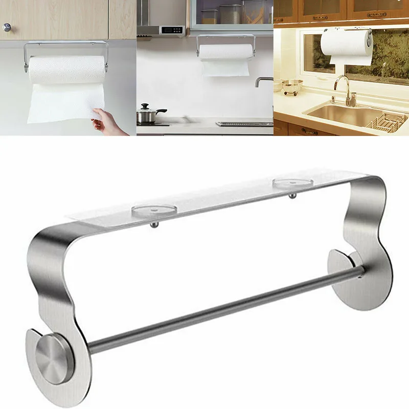 JUSHFO кухонный держатель для полотенец рулон бумаги настенный диспенсер из