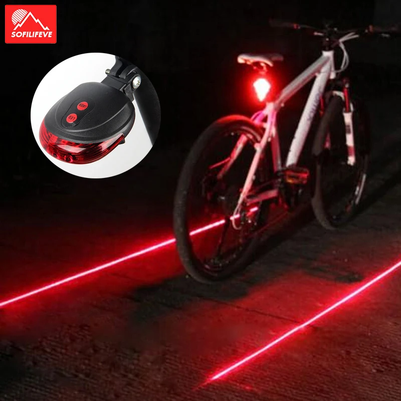Велосипед Велосипеды светильник чудесный хвост Безопасность Предупреждение 5