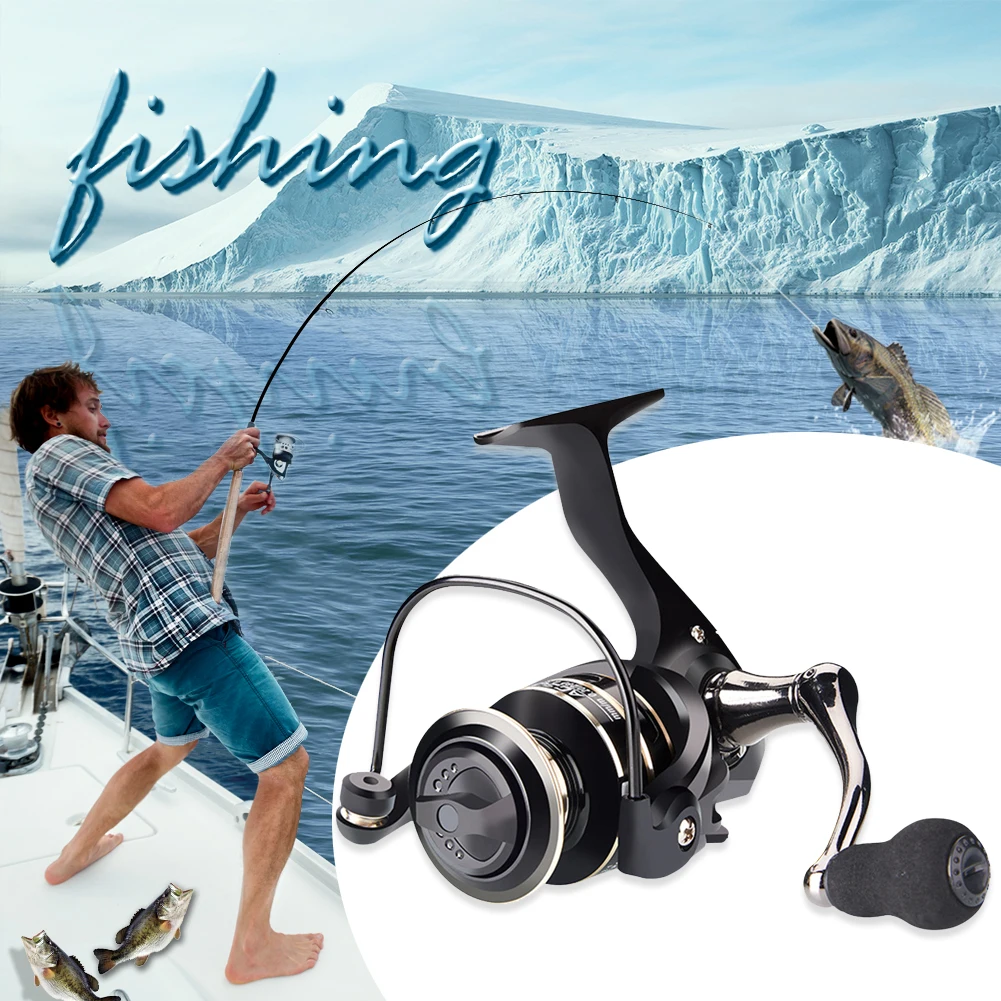 

Металлическая Катушка спиннинговая Рыболовная катушка ручка из нержавеющей стали Рыболовная катушка для приманки уличная портативная лег...