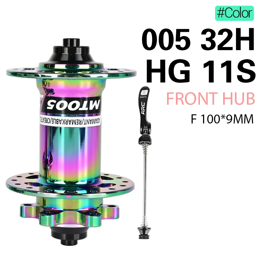 ARC MT005 Гальваническое цветное колесо для горного велосипеда 4 подшипника 120 кольцо