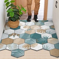 indoor entry doormat carpet water absorbent non slip household floor decoration foot mats carpet freely cut rectangle door mats