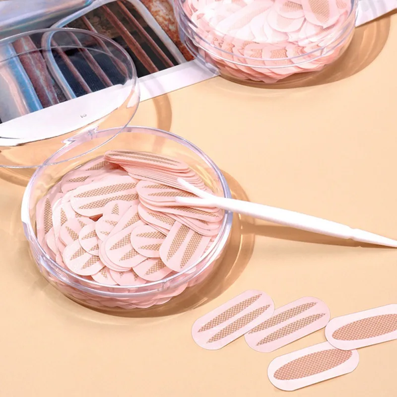 150 шт. профессиональный двойной складной стикер для век прозрачный Невидимый