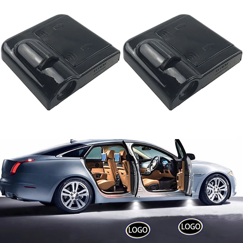 1 шт. автомобильная светодиодная беспроводная подсветка двери автомобиля с