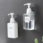 Многофункциональные круглые крючки, прочные самоклеящиеся настенные крючки для бутылок для душа, прозрачные присоски для хранения для дома, ванной, кухни, полотенца