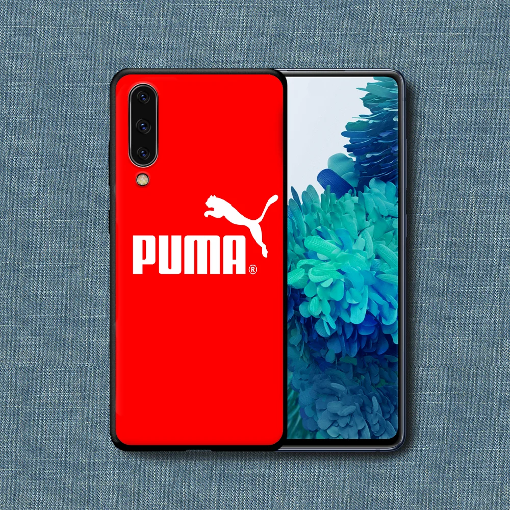 

Pume Sport Brand Leopard Phone Case For Samsung Galaxy A 3 5 7 8 10 20 20E 21S 30 30S 40 50 51 70 71 black Funda Fashion Hoesjes