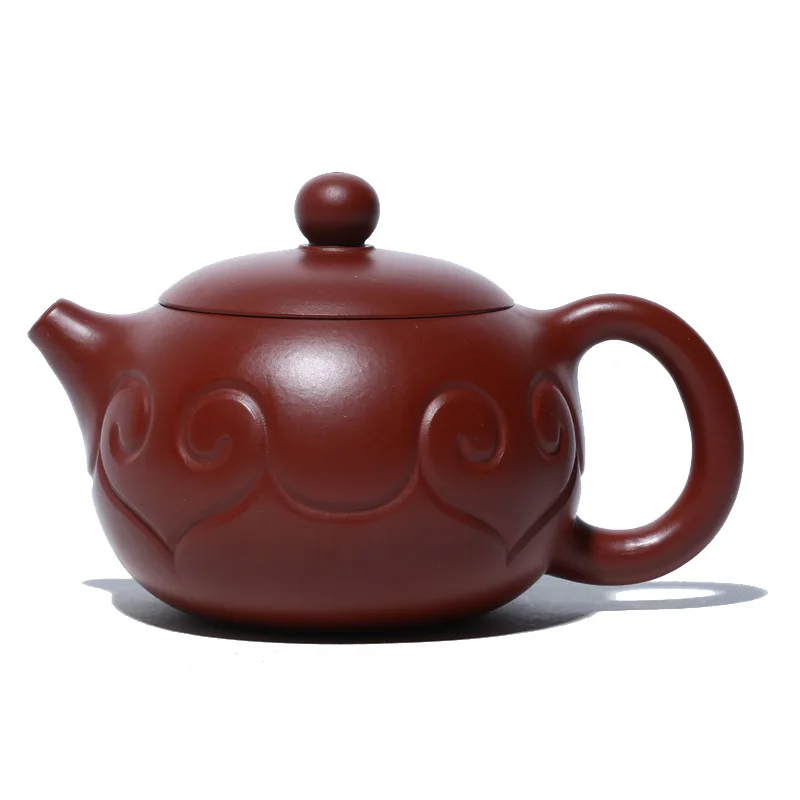 

Dahongpao Purple Clay Pot Yixing Famous Ruyi Xishi Pot Handmade Quality Household Tea Set Teapot Kung Fu Tea Set