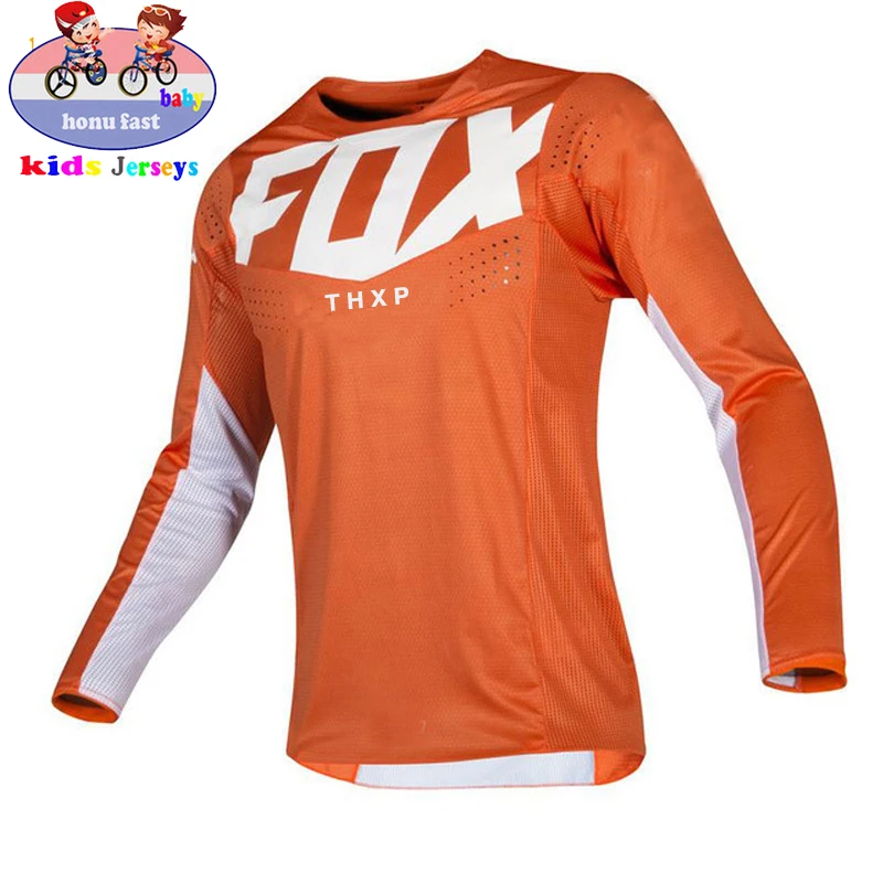 

2021Kids Cross Country ATV Racing T-Shirt AM RF Bike Fox Downhill Shirt Motorcycle Cross Country MTB DH MX Ropa Boys THXP