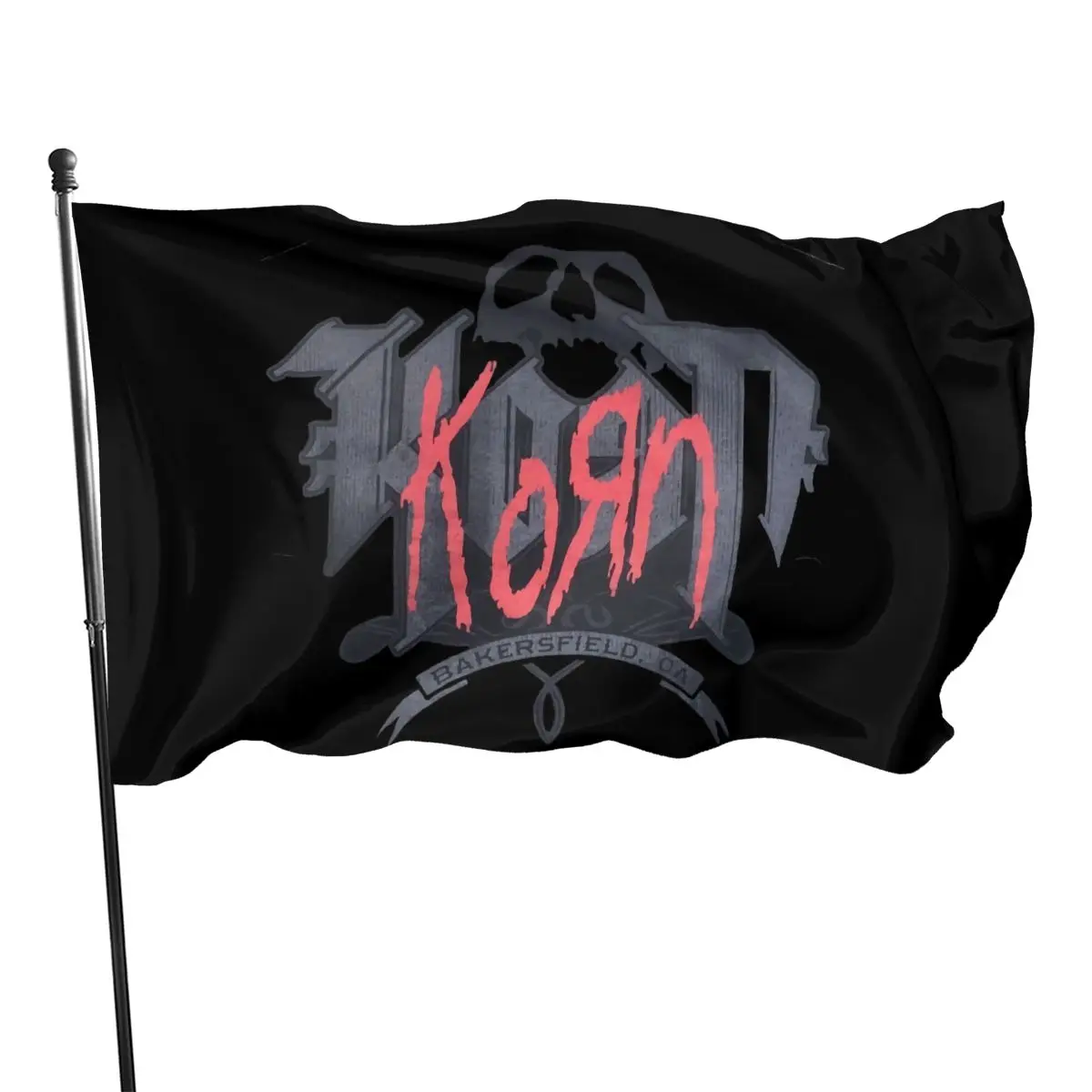 Korn Mens M Multicolor Graphic Heavy Nu Metal Band Unique Popular Style New Design Cotton Brand New Natural Flag