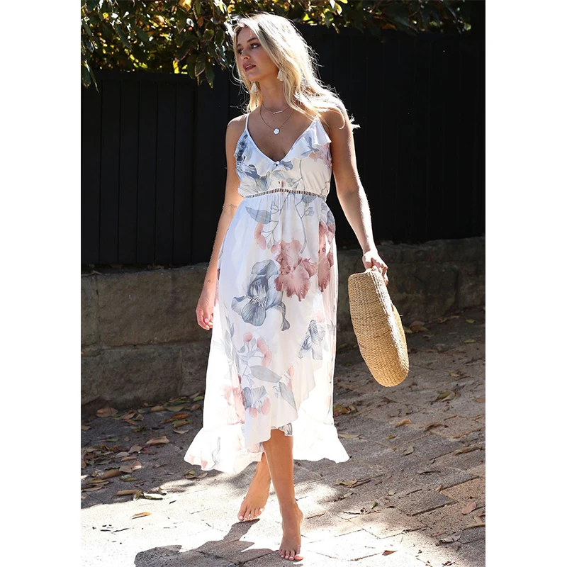 Платья для беременных женская повседневная одежда с асимметричным принтом