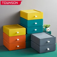 stackable drawer type desktop storage box storage drawer home storage organizer office storage makeup jewelry storage